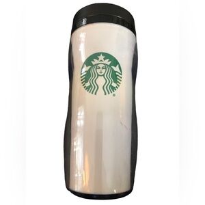Starbucks 2016 Plastic Siren Logo Travel Mug Cup Tumbler 16 oz W/Lid Coffee Tea